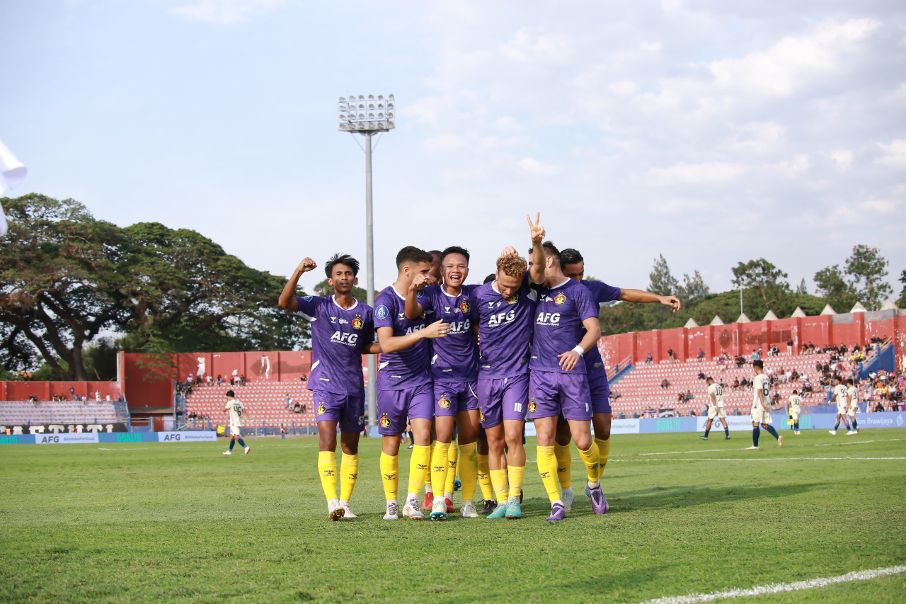 Persik Kediri saat menghadapi Persita Tangerang. (Foto: Persik Kediri/jatimnow.com)