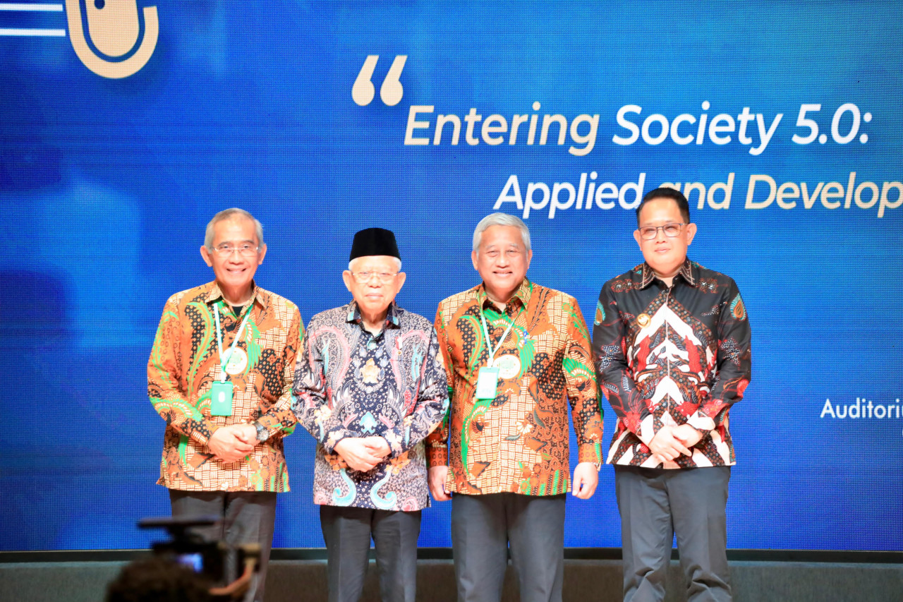 Dampingi Wapres Buka iConASET 2024, Pj Gubernur Jatim: Cetak SDM Unggul lewat PT