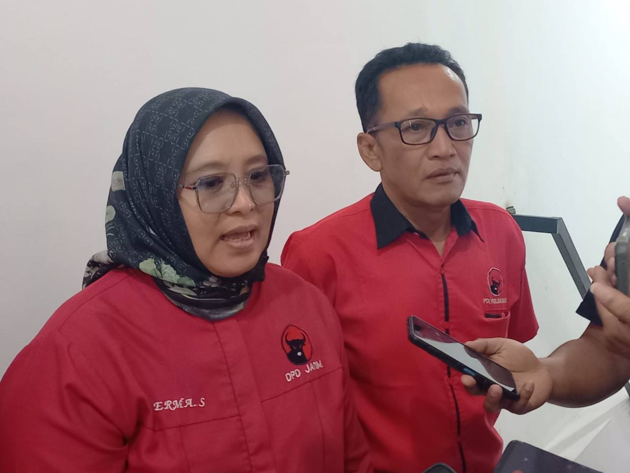 Plt Ketua DPC PDI Perjuangan Tulungagung, Erma Susanti. (Foto: Bramanta Pamungkas/jatimnow.com)