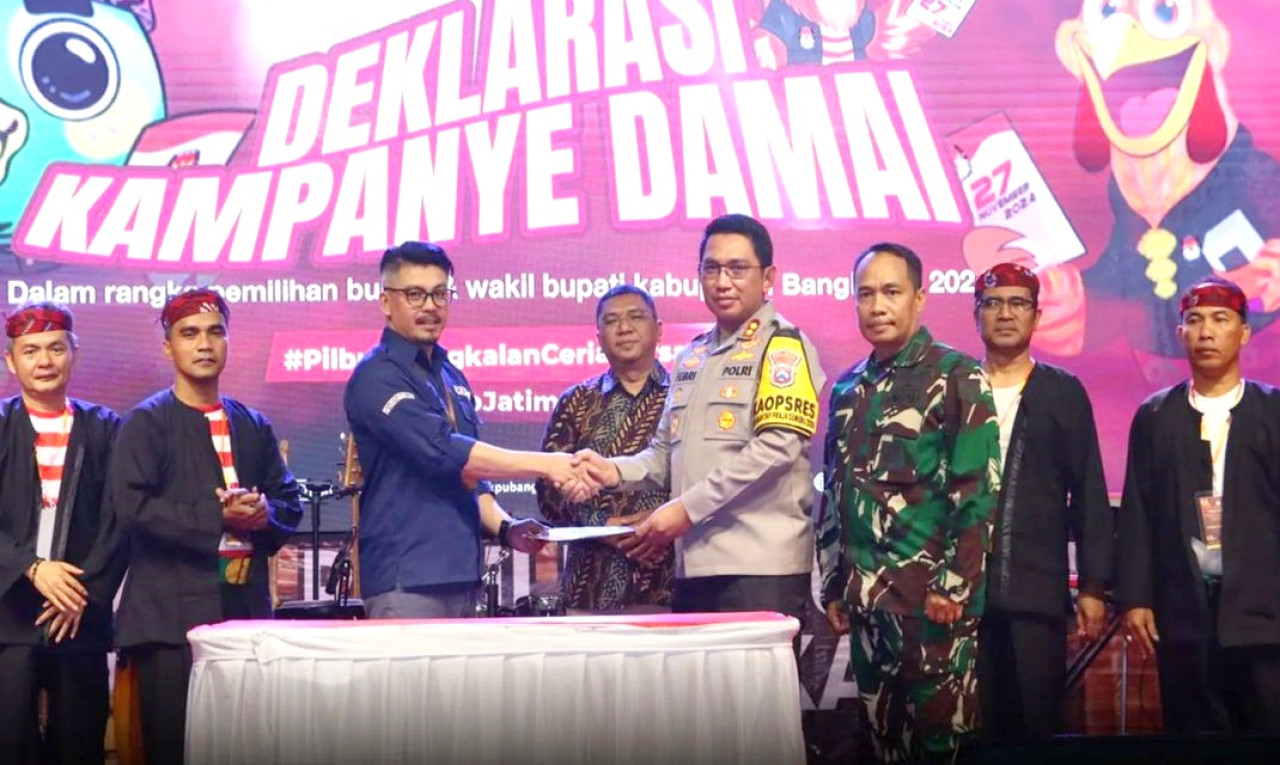 16 Personel Walpri Dikerahkan Kawal 2 Paslon di Bangkalan