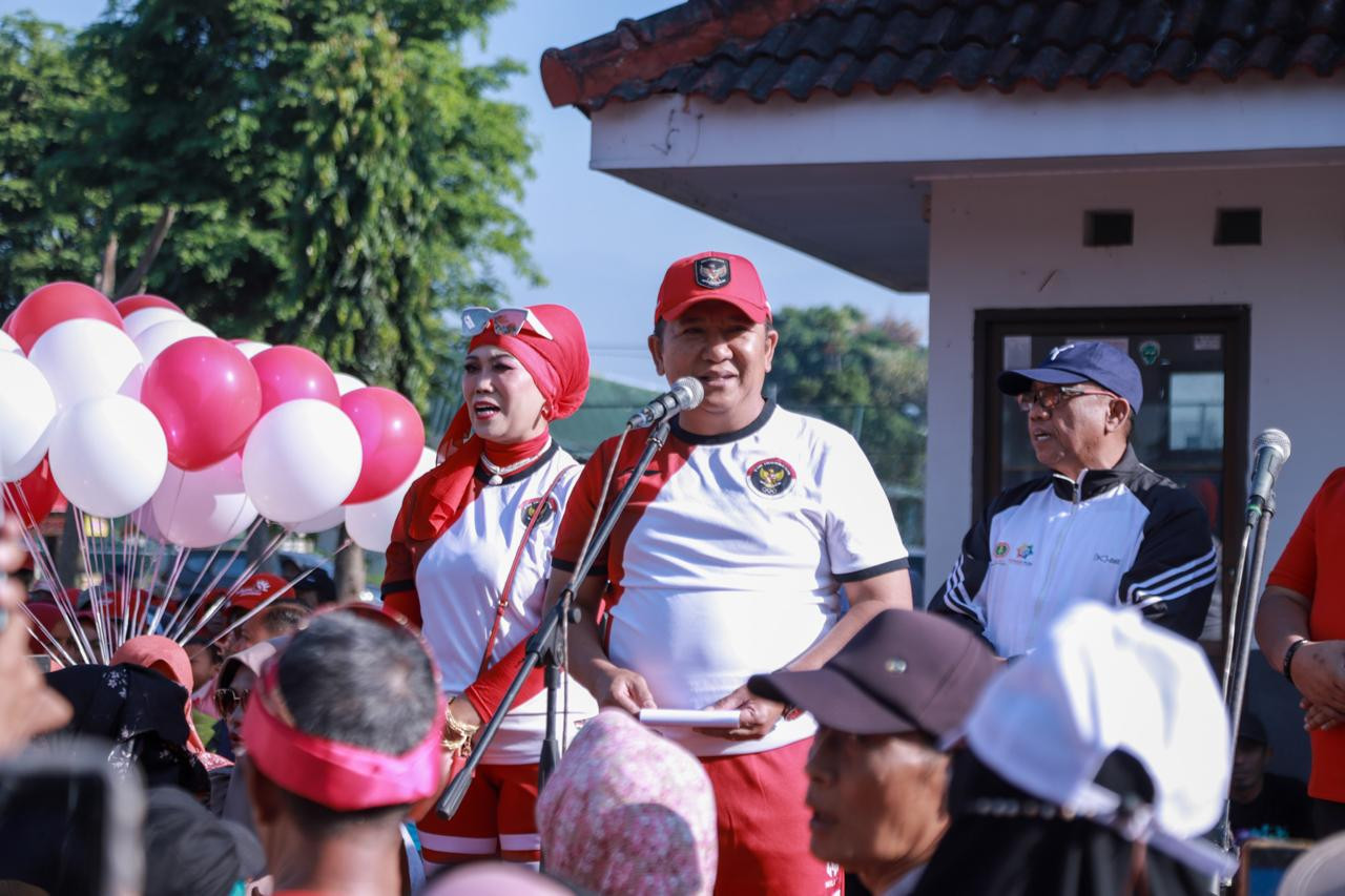 Porseni Jalan Sehat PGRI Jember (Foto: Diskominfo/jatimnow.com)