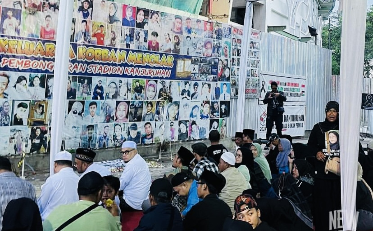 Peringatan 2 tahun Tragedi Kanjuruhan. (Foto: PT LIB)