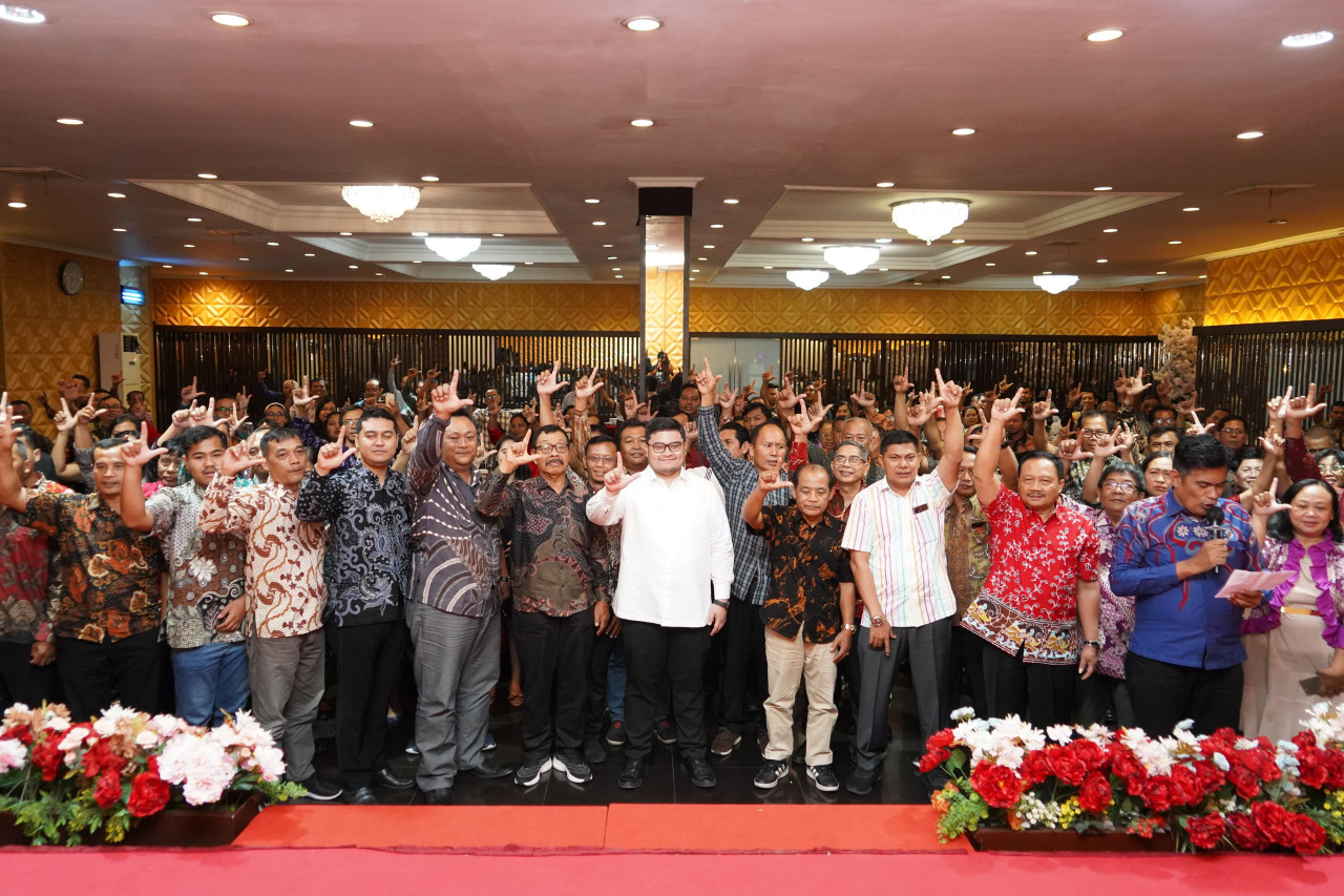 Deklarasi Bamag Kabupaten Kediri. (Foto: Tim Media Mas Dhito/jatimnow.com)