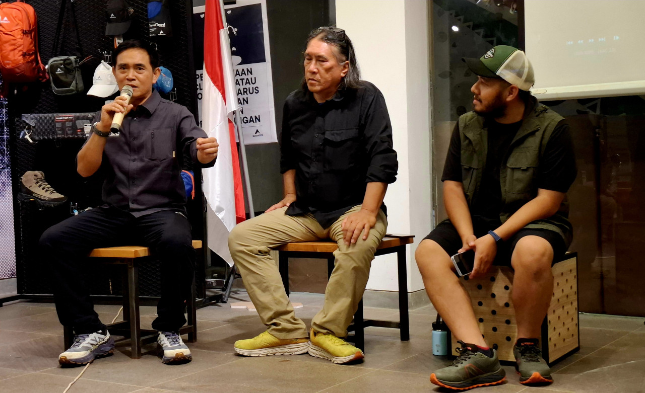 Konferensi pers BTS100 Ultra di Jatim. (Foto: Ni'am Kurniawan/jatimnow.com)