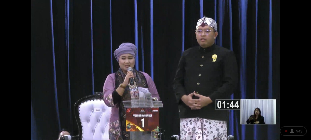 Debat Perdana Pilgub Jatim 2024: Luluk Soroti Kemiskinan, Pengangguran dan Stunting