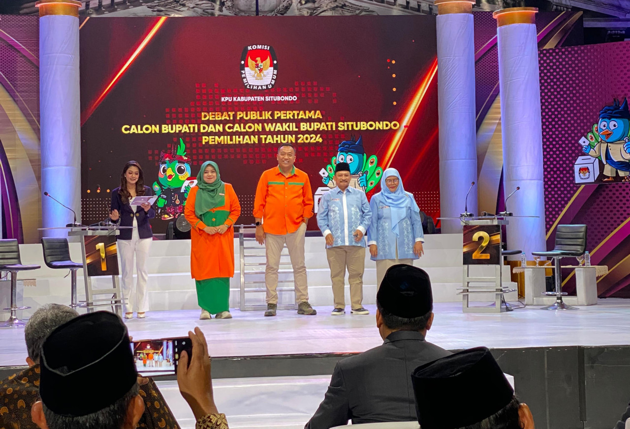 Debat Pilbup Situbondo. (Foto: Ni'am Kurniawan/jatimnow.com)