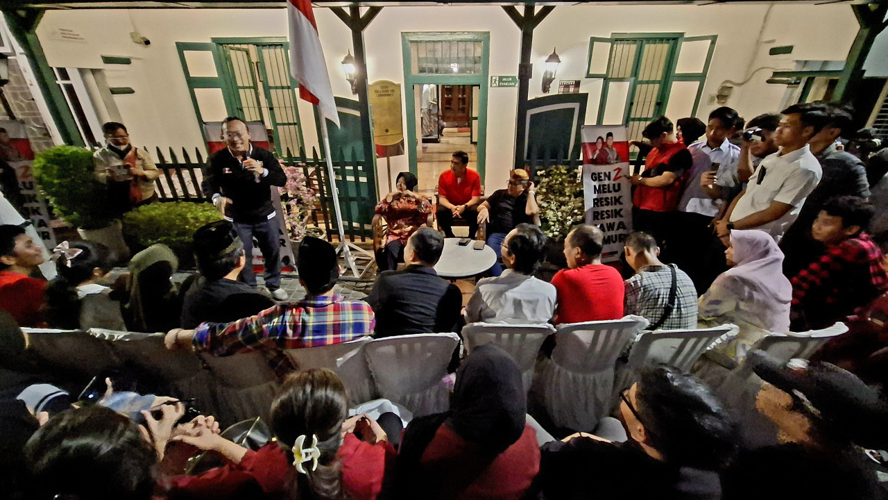 Deklarasi Pioneerisma di Museum HOS Cokroaminoto, Peneleh, Surabaya (foto: Ni'am/jatimnow.com)