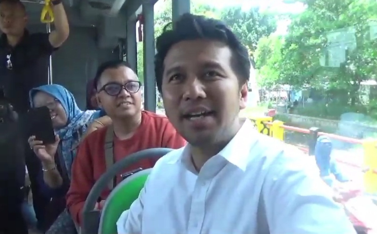 Emil Dardak Imbau Warga Bangkalan Tak Takut Naik Trans Jatim