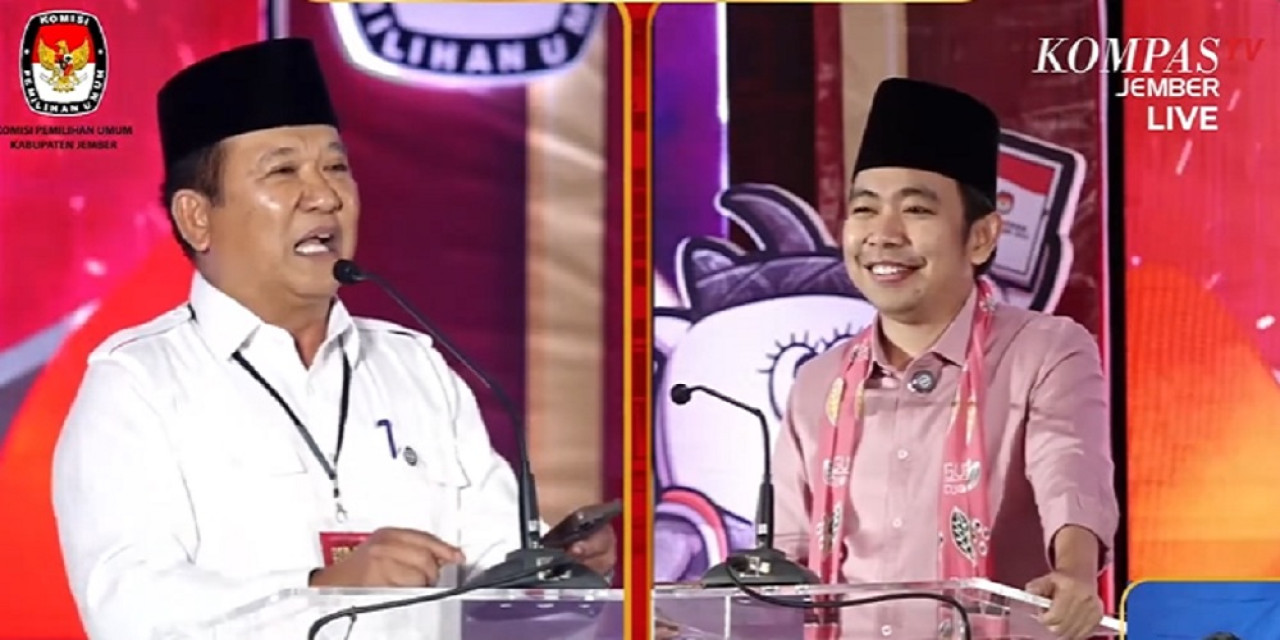 Debat Pilkada Jember: Hendy Tanya Kopi di Tema Kesehatan, Fawait Tersenyum