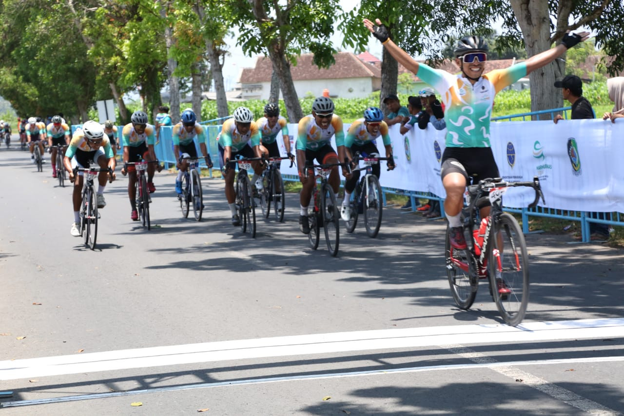 Para pembalap yang meramaikan ajang Hubride 2024. (Foto: Humas Pemkab Banyuwangi)