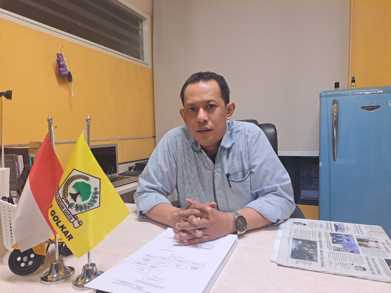 Anggota Komisi C Achmad Nurdjayanto (foto: Ni'am/jatimnow.com)