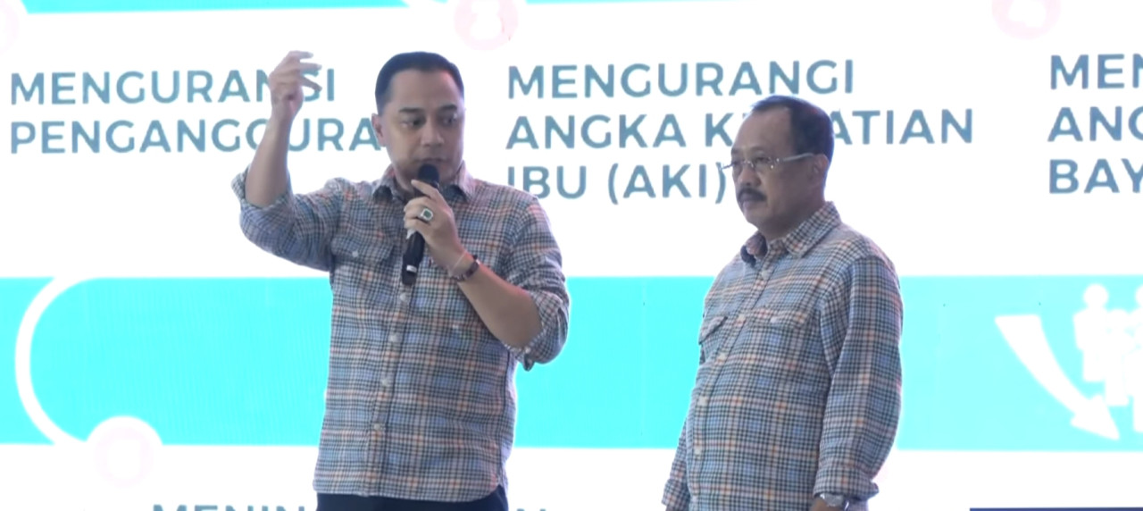 Makna Baju Eri - Armuji di Debat Publik Pilwali Surabaya