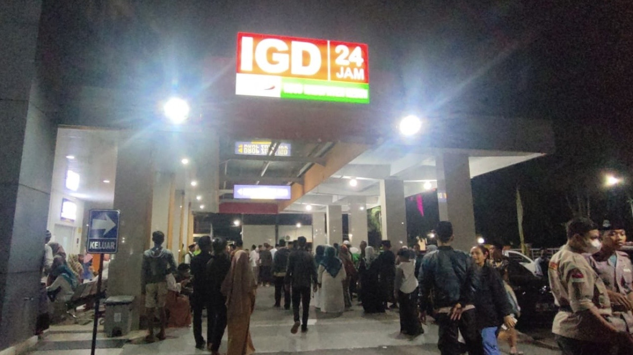 Suasana IGD RSKK. (Foto: San/jatimnow.com)