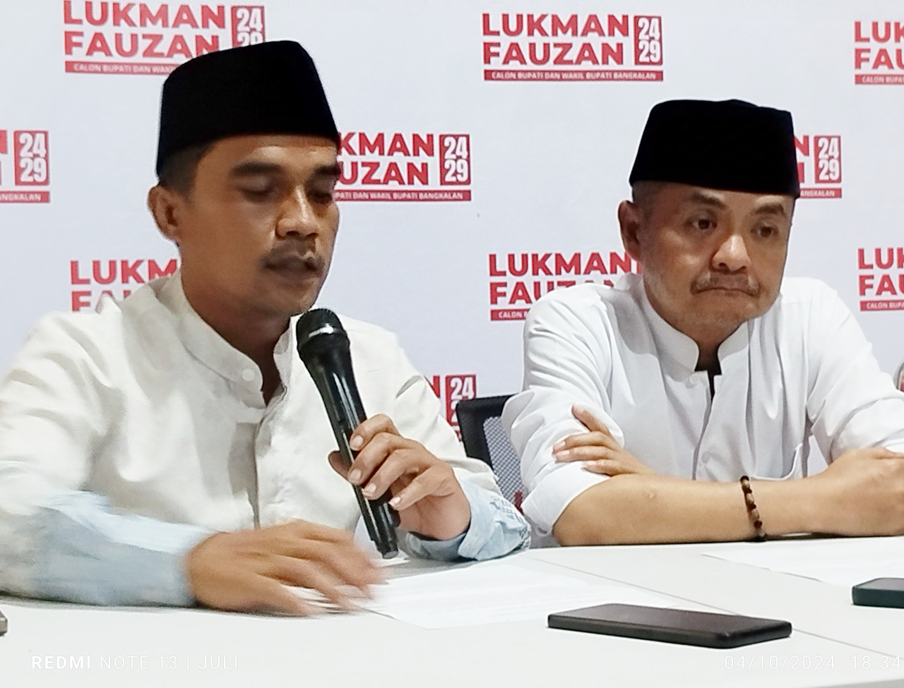 Pasangan ManFaat Respons soal Penggeledahan KPK di Bangkalan