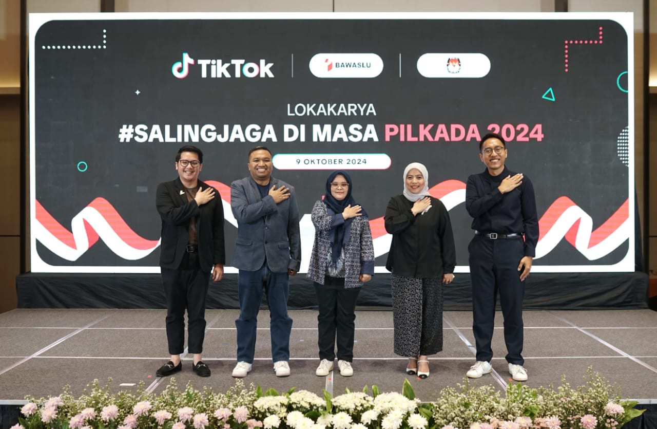 KPU dan Bawaslu RI gandeng TikTok pantau kampanye sara (foto: TikTok for jatimnow.com)