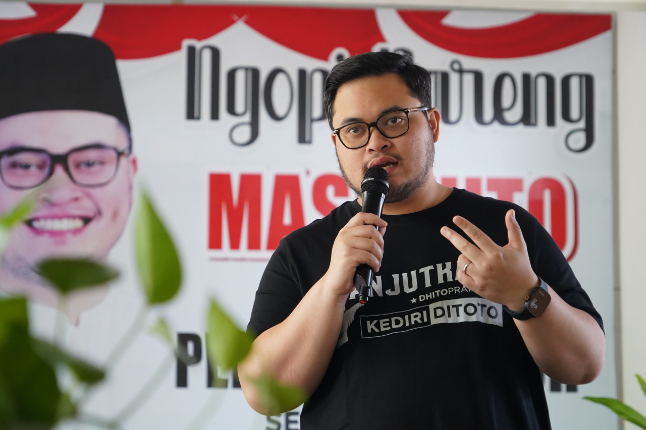 Calon Bupati Kediri Mas Dhito. (Foto: Tim Media Mas Dhito/jatimnow.com)