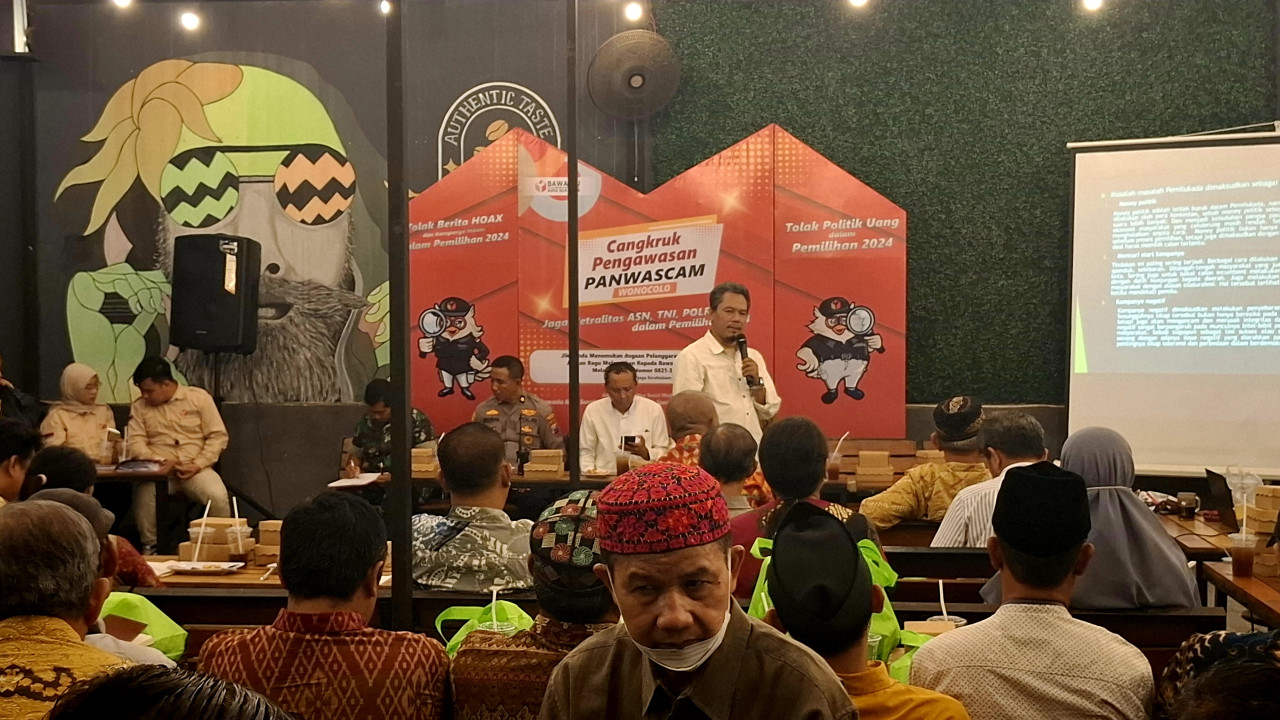Launching pojok pengawas pemilu oleh Bawaslu Surabaya (Ni'am Kurniawan/jatimnow.com)