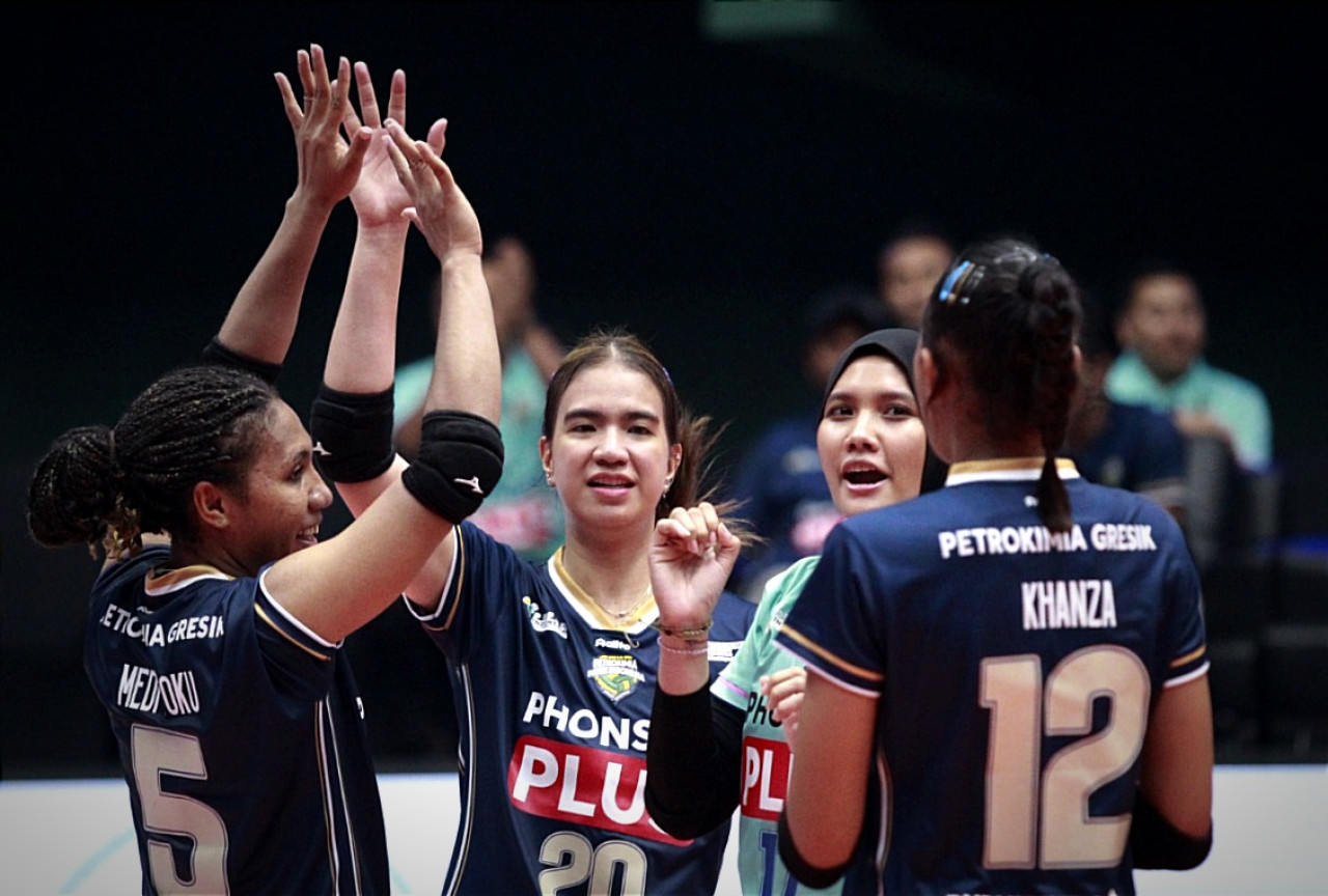 Petrokimia Gresik Pupuk Indonesia Masuk Final Four Livoli Divisi Utama 2024