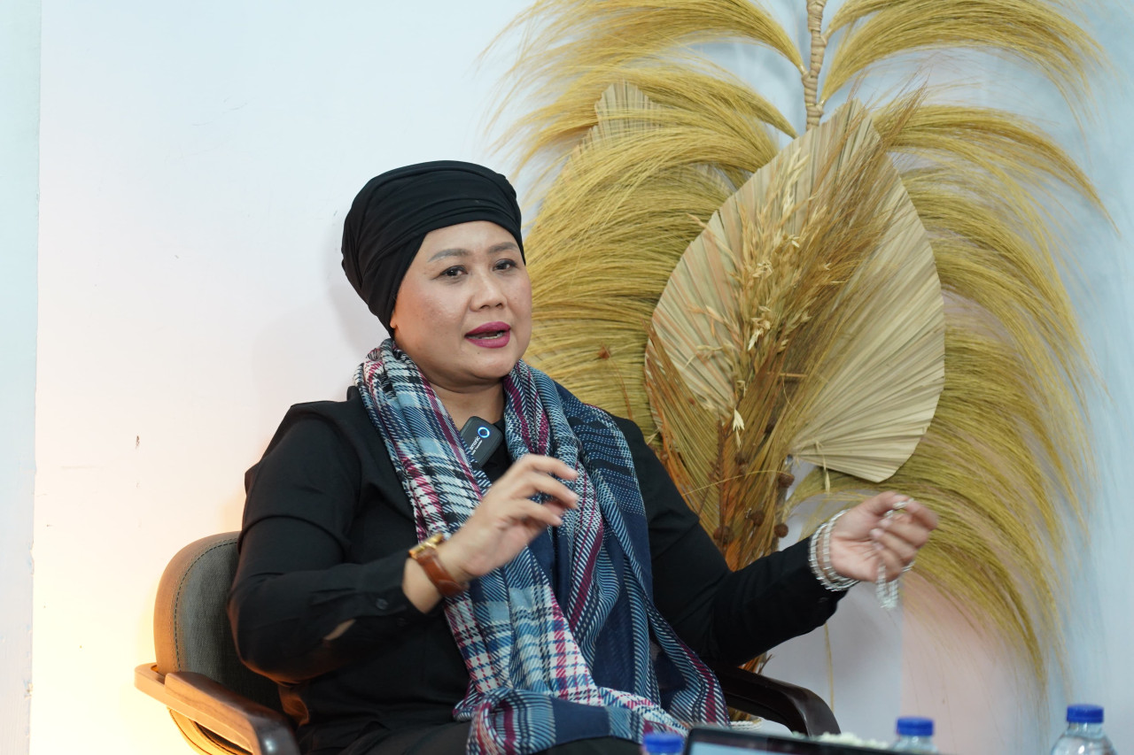 Calon Gubernur Jawa Timur nomor urut 1 Luluk Nur Hamidah. (Foto: Misbahul Munir/jatimnow.com)