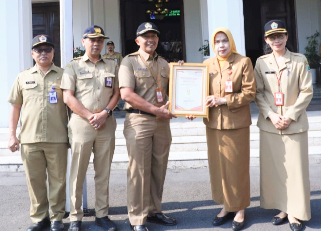 Pemkot Malang meraih prestasi SAKIP predikat A pada tahun 2024 ini.  (Foto : Gerhana/jatimnow.com)