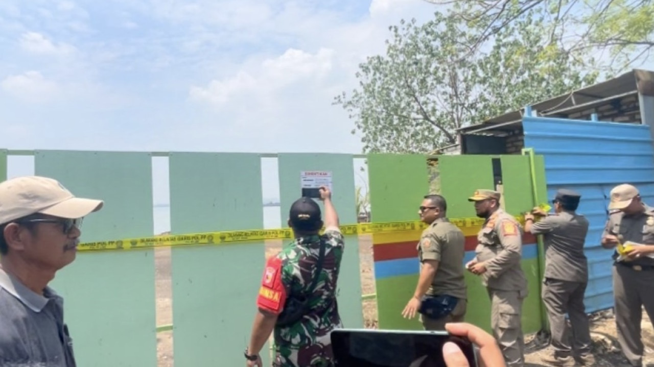 Tempat Usaha Pemotongan Kapal di Bangkalan Disegel, Izin Belum Lengkap