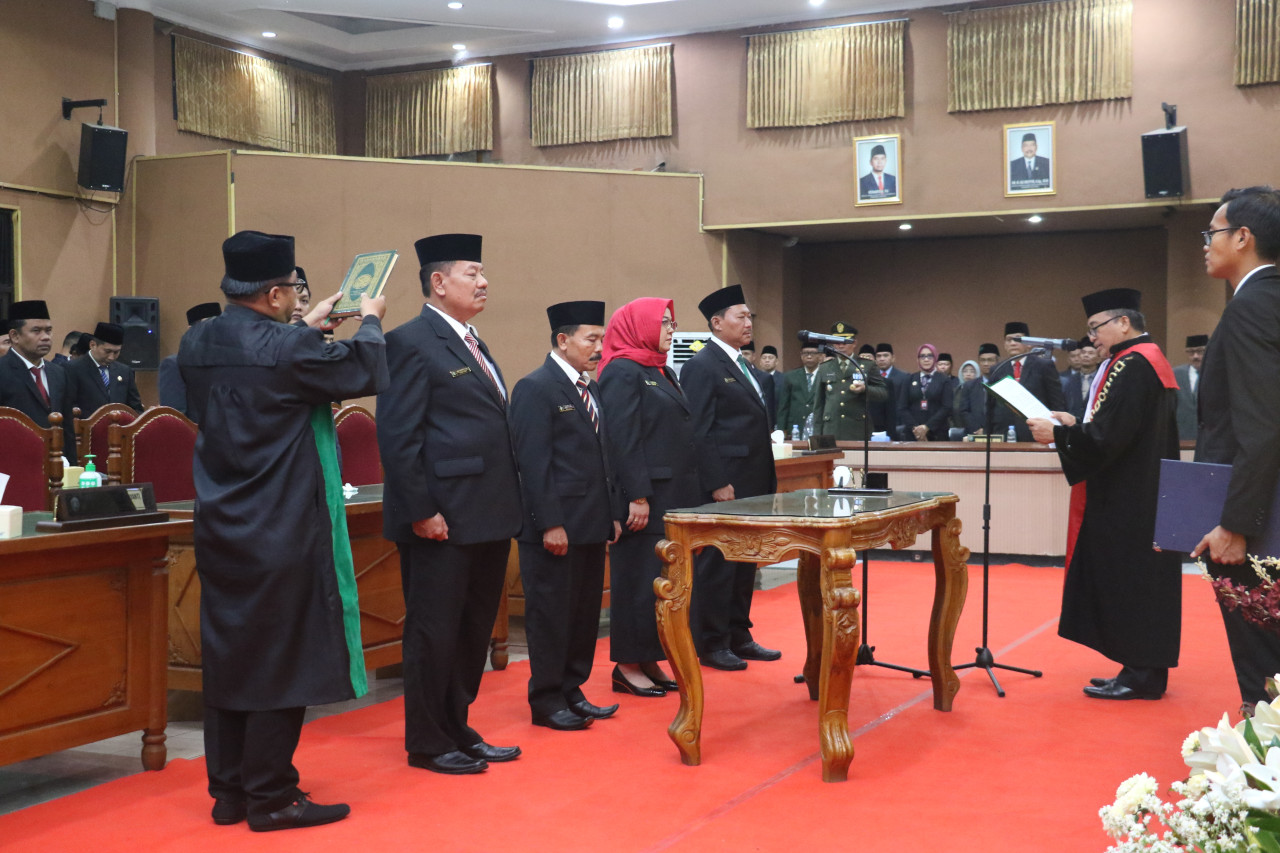 Pimpinan DPRD Ponorogo 2024-2029 Resmi Dilantik, Dwi Agus Prayitno jadi Ketua