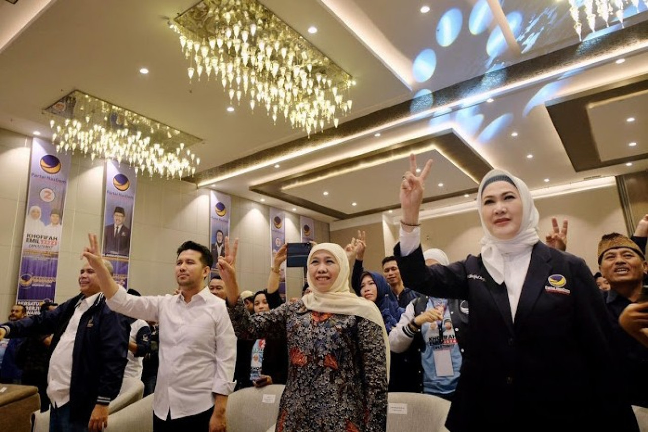 NasDem Tancap Gas Menangkan Khofifah - Emil di Pilgub Jatim