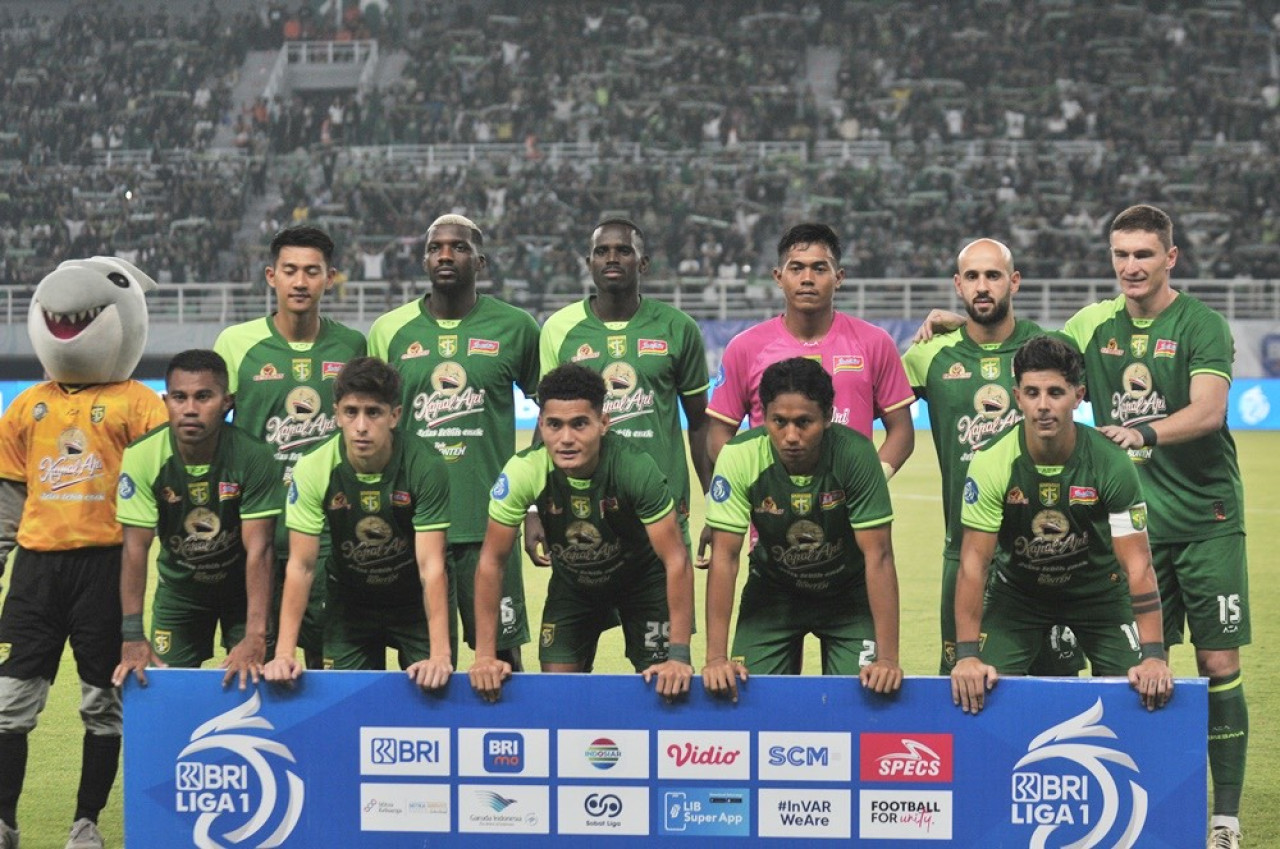 Skuat Persebaya. (Foto: PT LIB)