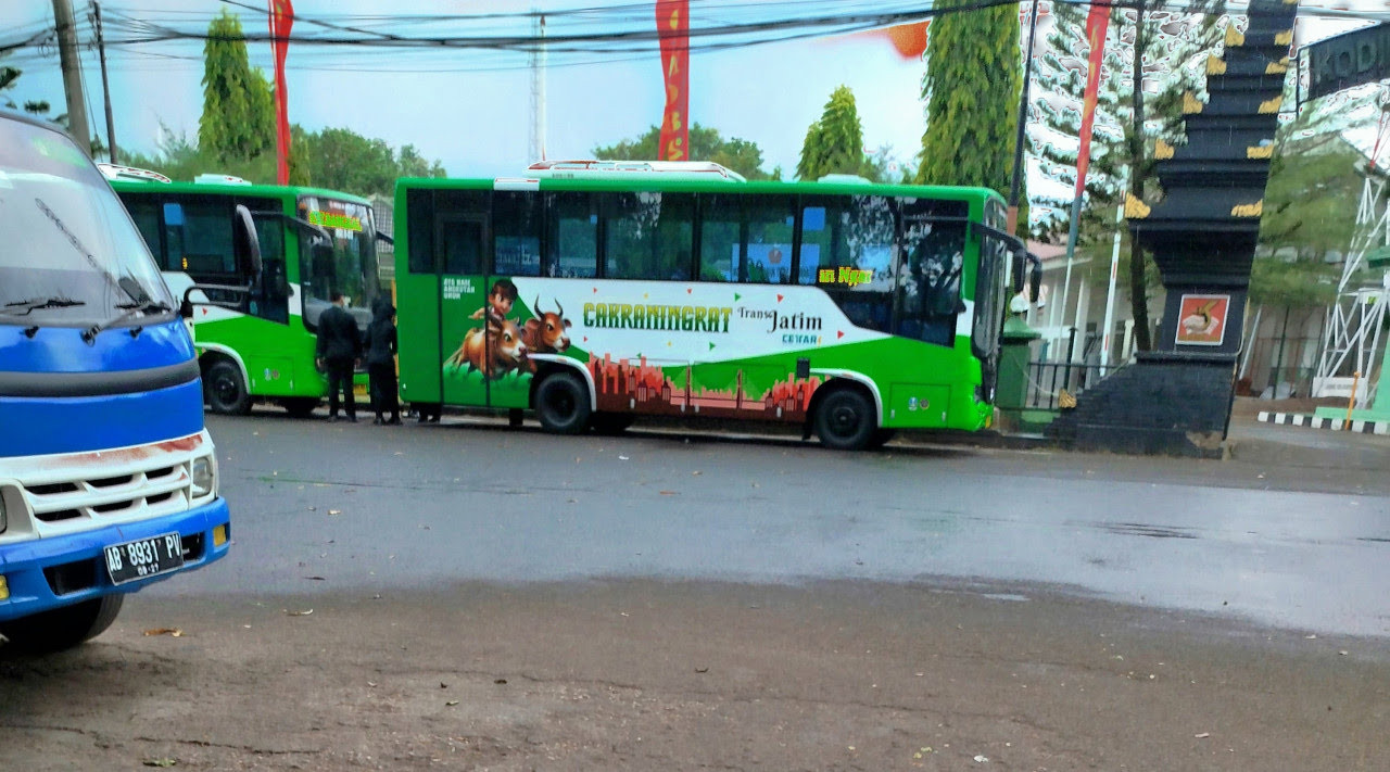 Bus Trans Jatim (ilustrasi/jatimnow.com)