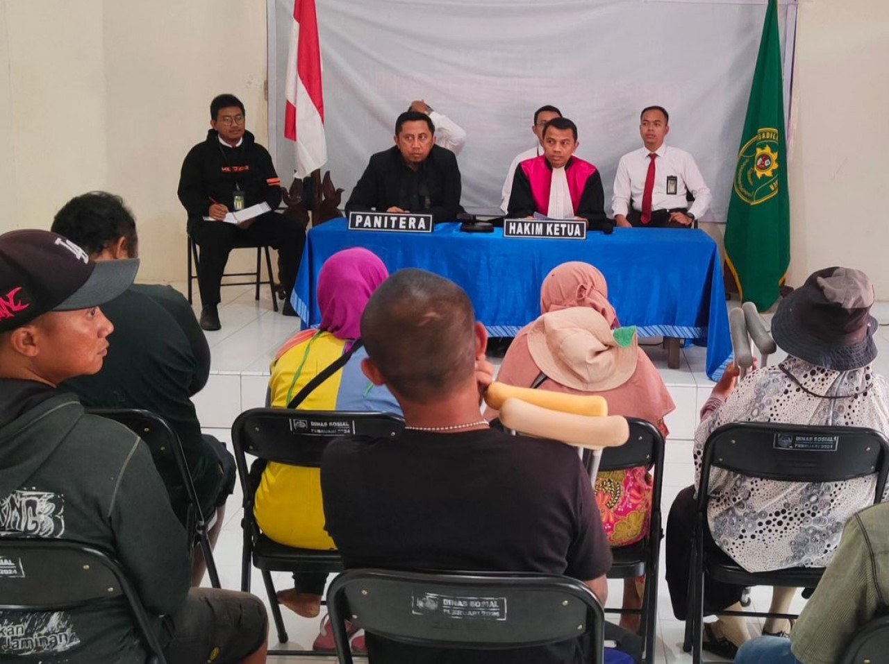 Satpol PP Jember Gelar Razia PMKS, 14 Orang Jalani Sidang Tipiring