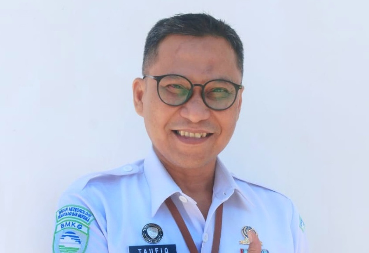 Kepala BMKG Jawa Timur di Juanda Sidoarjo, Taufiq Hermawan. (Foto: Ahaddiini HM/jatimnow.com)