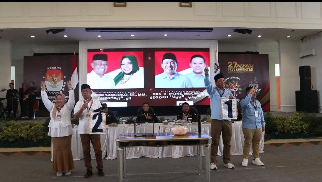 Ilustrasi Pilkada Ponorogo 2024. (Foto: Ahmad Fauzi/jatimnow.com)