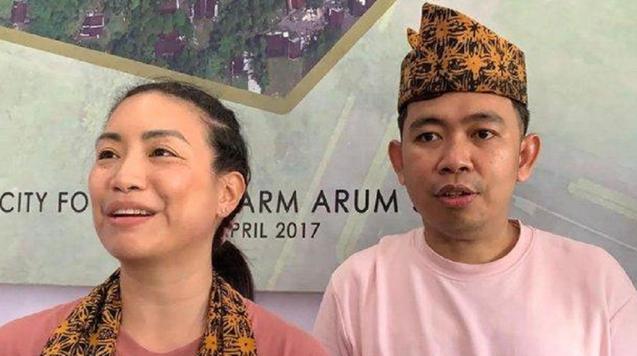 Gus Fawait bersama keponakan Presiden Prabowo, Rahayu Saraswati Djojohadikusumo. (Foto: Khus for jatimnow.com)