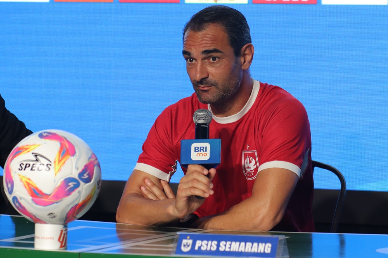 Pelatih PSIS Semarang Gilbert Agius. (Foto: PT LIB)