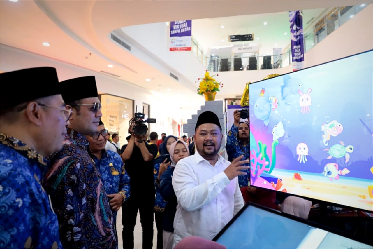 Bupati Gresik Berharap Inovasi Milenial pada Pameran Ginofest Terintegrasi Pemda