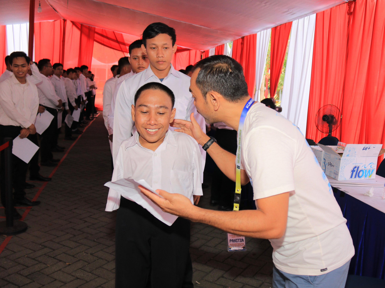 Wahyu Rianto Menginspirasi Hari Terakhir Seleksi CPNS Kemenkumham Jatim