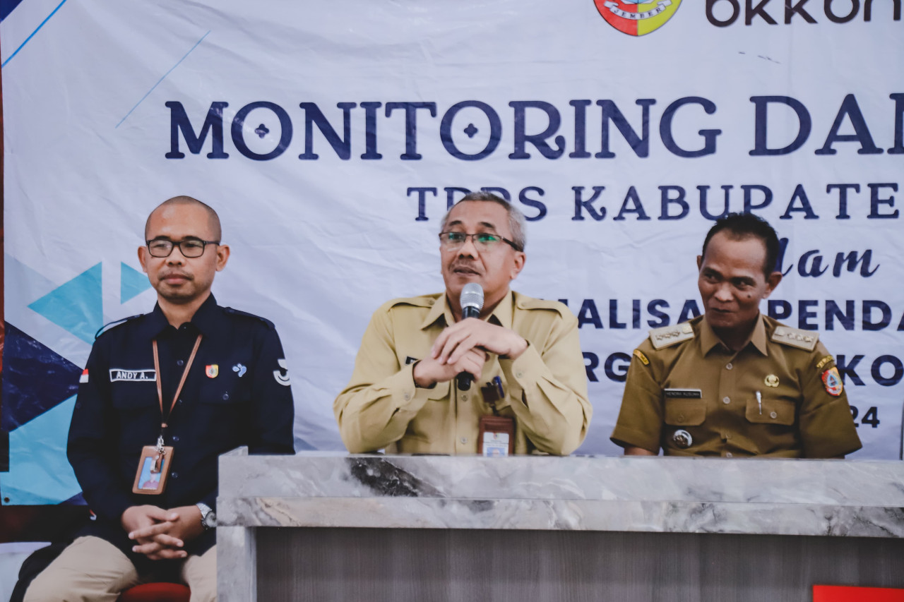 Monitoring dan evaluasi TPPS di Jember. (Foto: Diskominfo Jember)