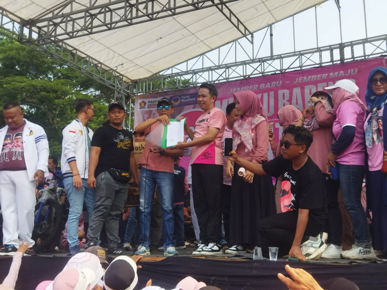 Gus Fawait komitmen fasilitasi izin sound horeg di Jember.  (Foto: Sugianto/jatimnow.com)