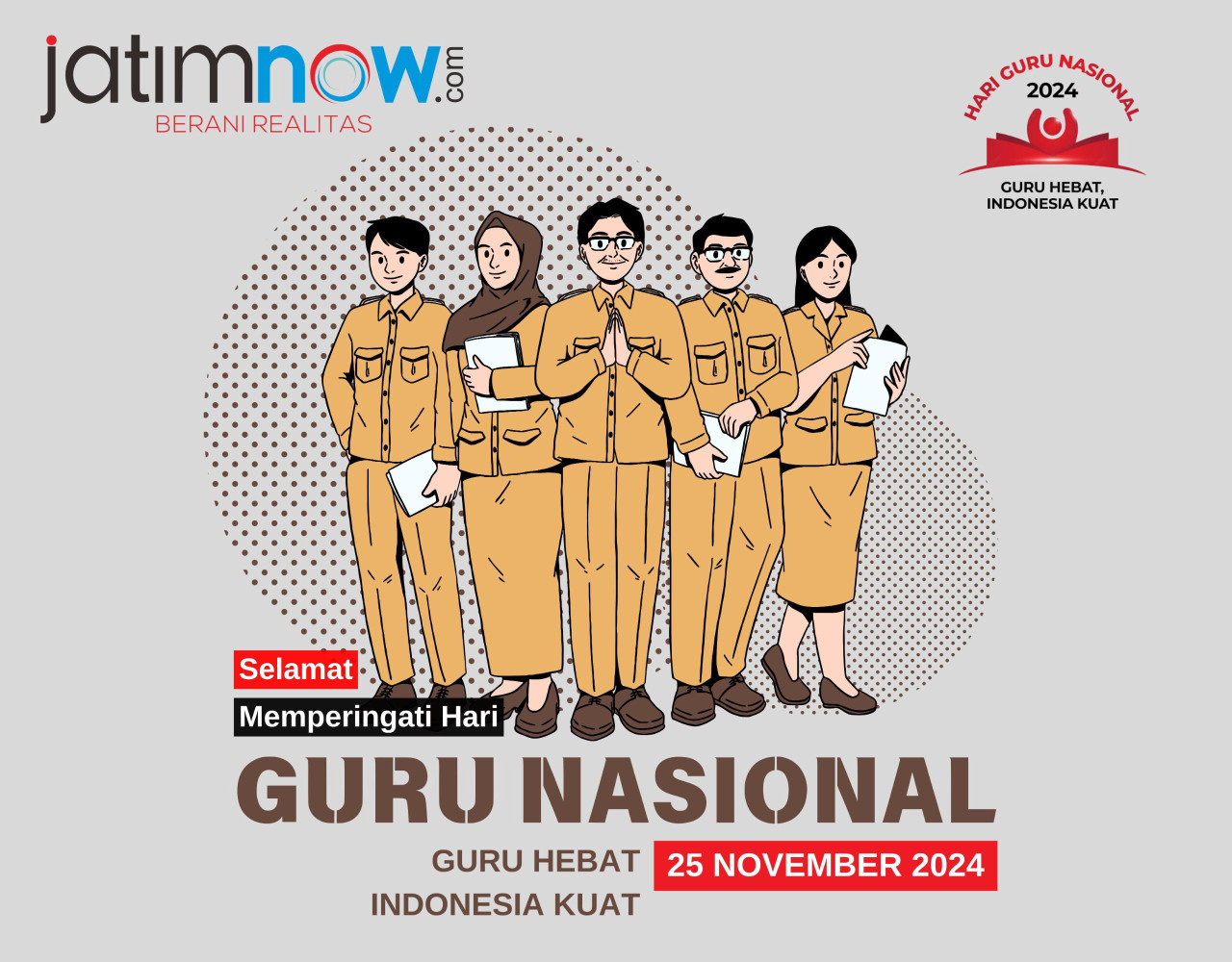 Hari Guru Nasional (Ilustrasi/Riski Memble)