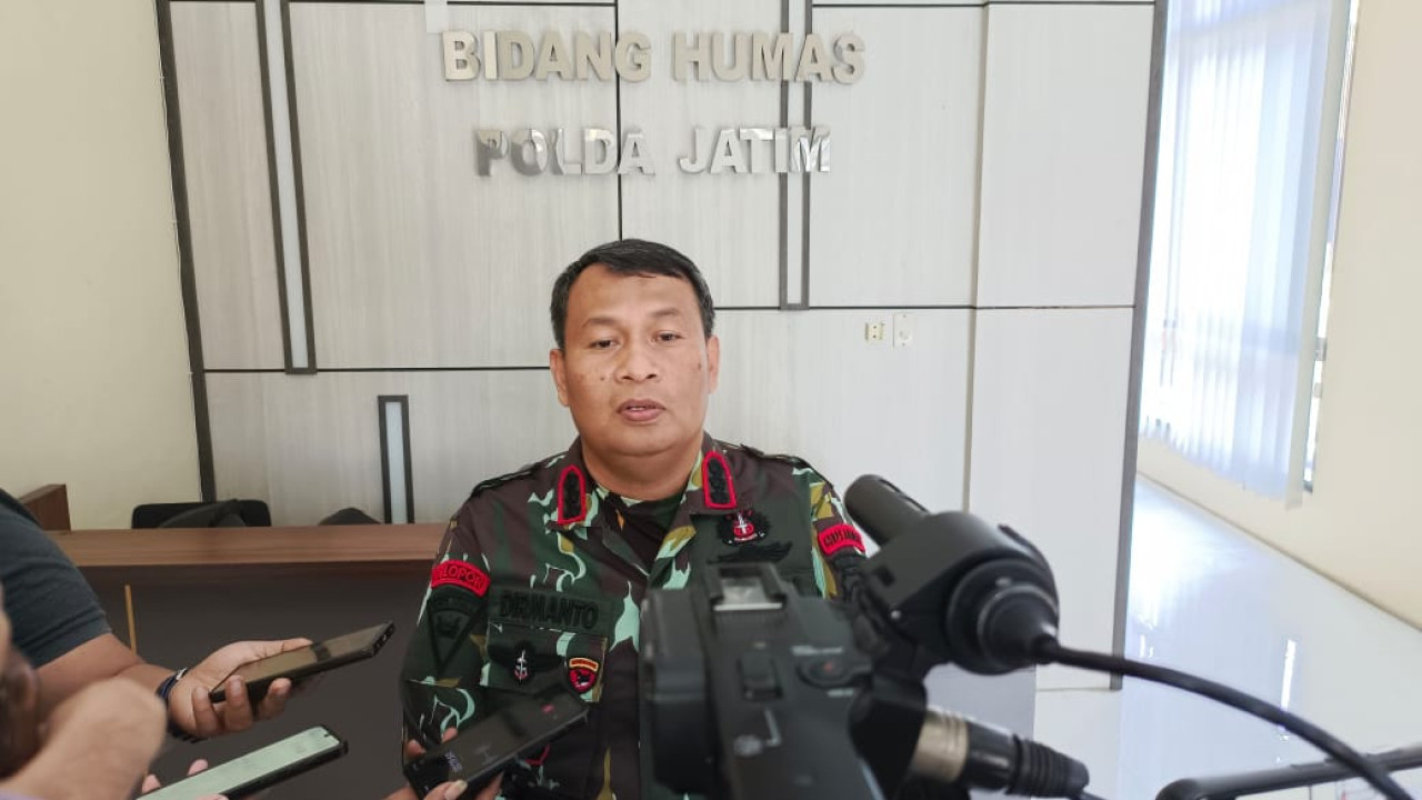 Kabid Humas Polda Jatim, Kombes Pol. Dirmanto. (Foto: Misbahul Munir/jatimnow.com)