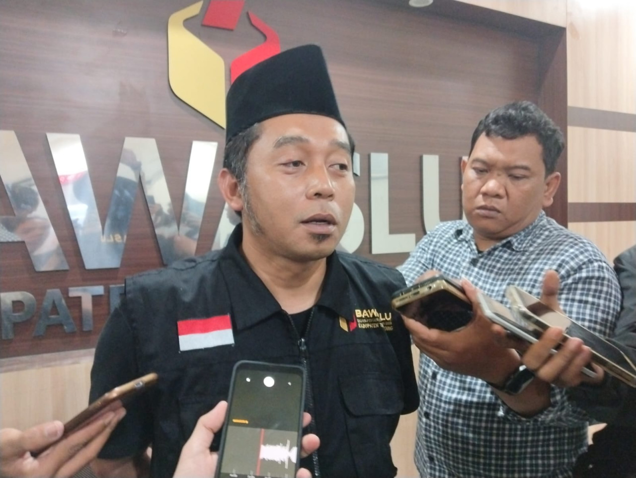 Koordinator Divisi Penanganan Pelanggaran dan Datin Bawaslu Tulungagung, M Syafiq Ansori. (Foto: Bramanta Pamungkas/jatimnow.com)