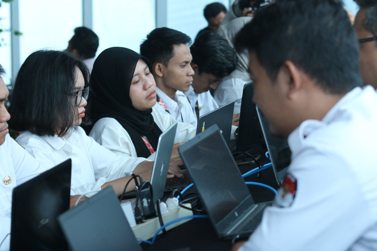 KPU Jatim Luncurkan Data Center Monitoring Pilkada Serentak 2024