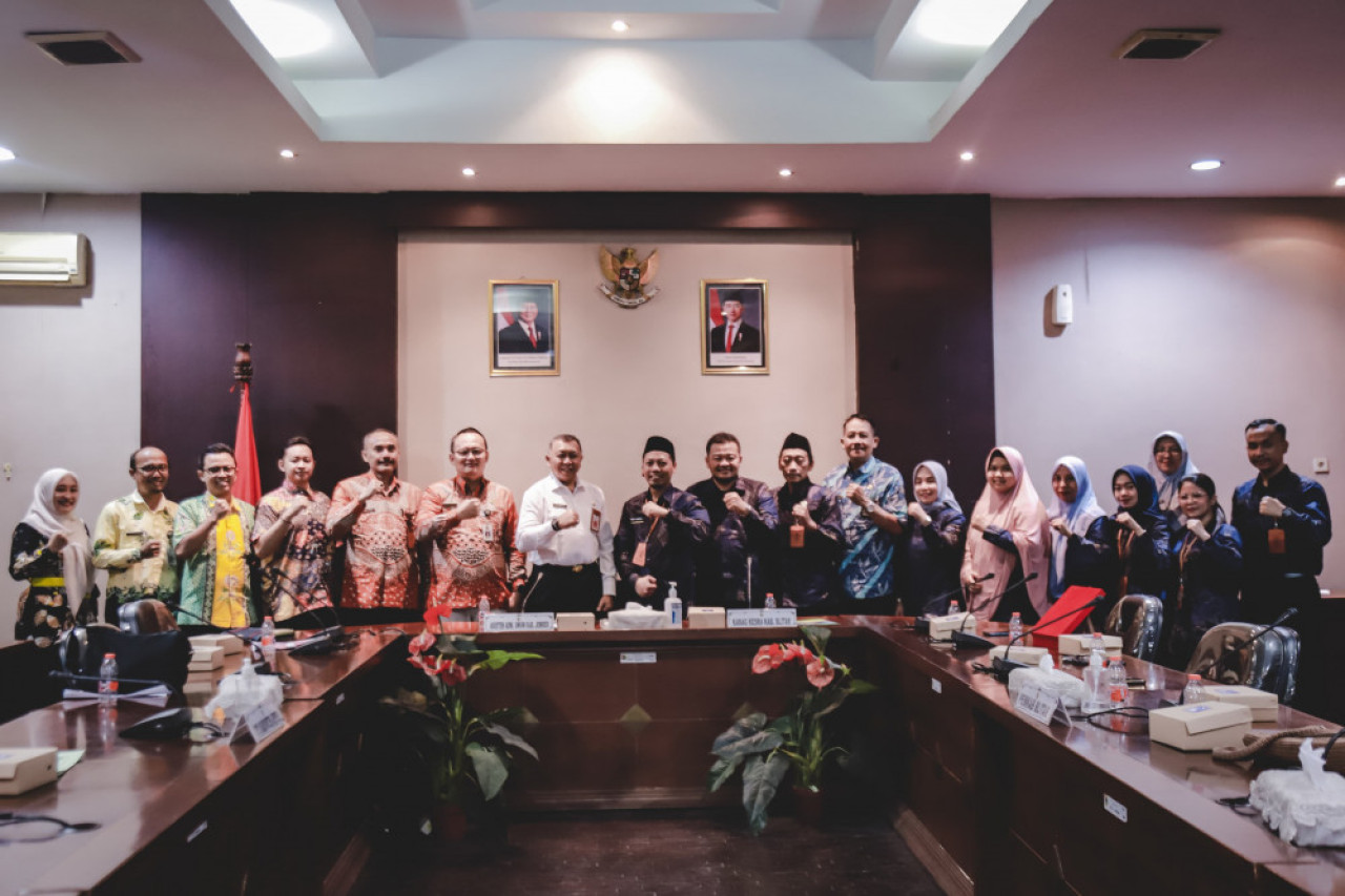 Kunjungan Pemkab Blitar ke Jember. (Foto: Diskominfo/jatimnow.com)