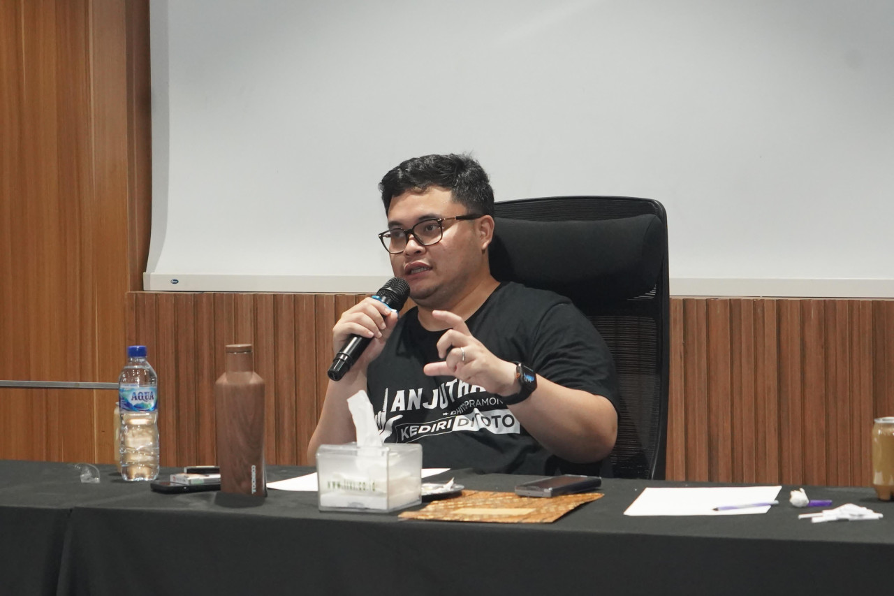 Mas Dhito. (Foto: Tim Media Mas Dhito/jatimnow.com)