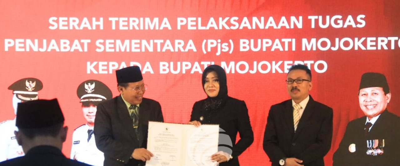 Bupati Ikfına dan Wabup Al-Barra Kembali Pimpin Mojokerto, Masa Cuti Berakhir