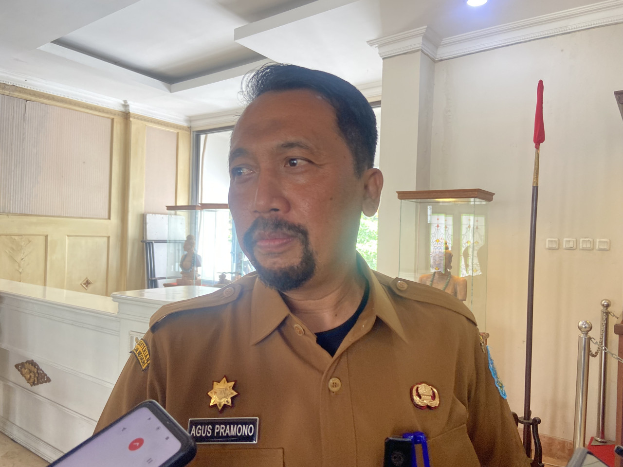 Sekretaris Daerah Ponorogo, Agus Pramono. (Foto: Ahmad Fauzi/jatimnow.com)