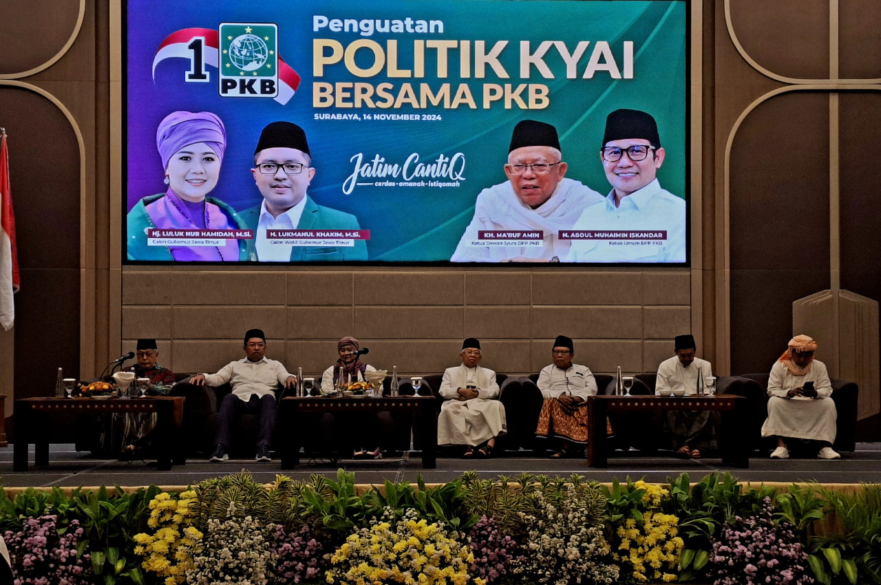 PKB saat mengumpulkan para kiai di Surabaya (foto: Ni'am Kurniawan/jatimnow.com)