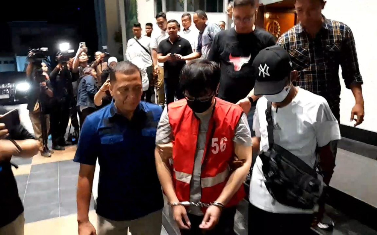 Ronald Tannur saat diamankan di Kejati Jatim beberapa waktu lalu. (Foto: dok. jatimnow.com)