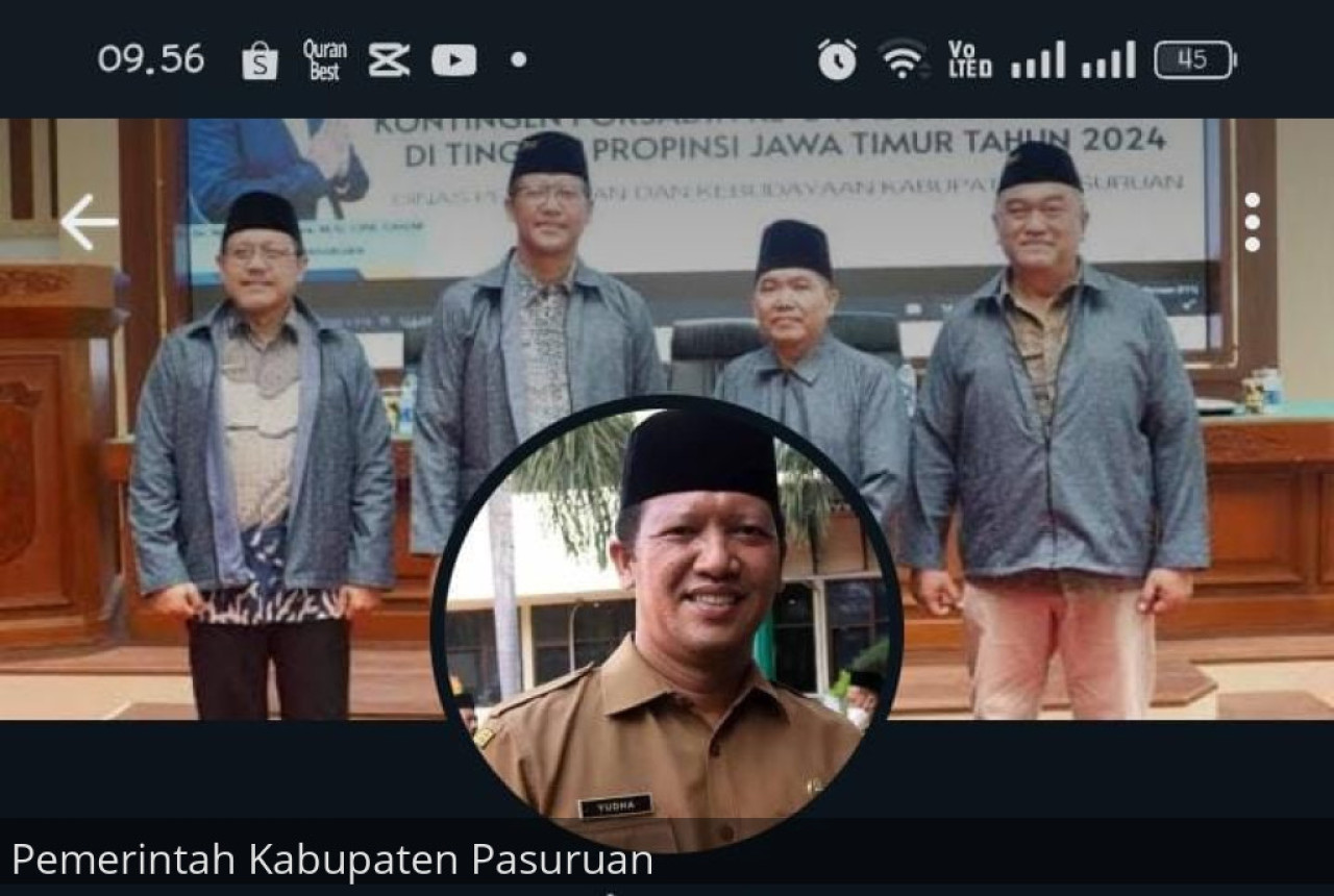 Sekda Kabupaten Pasuruan Yudha Triwidya Sasongko (Foto: Humas Pemkab Pasuruan for jatimnow.com)