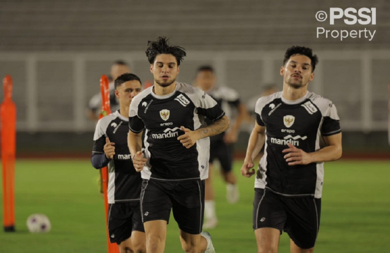 Pemain Timas Indonesia saat berlatih. (Foto: PSSI)